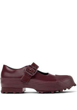 CamperLab Traktori leather loafers - Red