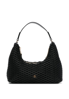 Calvin Klein pleated shoulder bag - Black