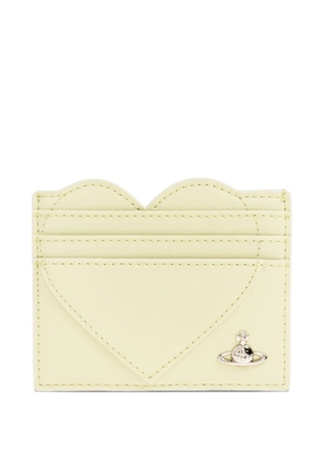 Vivienne Westwood heart plaque cardholder - Yellow