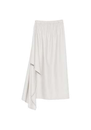 Dusan ruffle-detail skirt - Neutrals