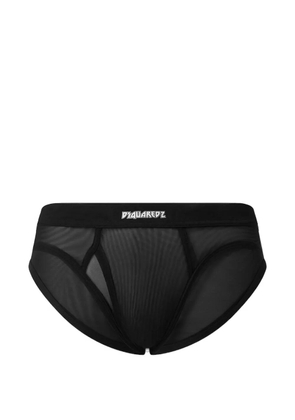 DSQUARED2 Kiss x d2 brief - Black