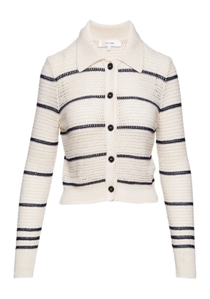 FRAME striped cardigan - Neutrals