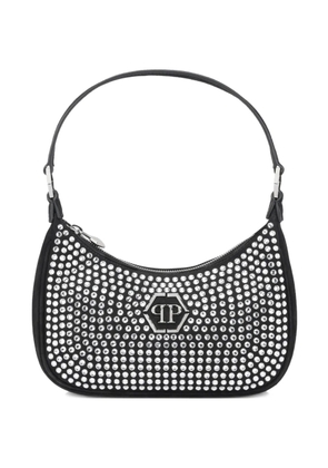 Philipp Plein logo-detail shoulder bag - Black