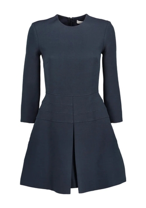 Christian Dior Pre-Owned crew-neck midi dress - Blue