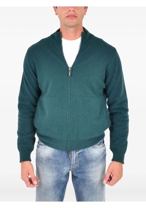 Drumohr zip-up cardigan - Green