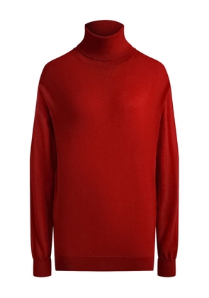 12 STOREEZ merino turtleneck sweater - Red