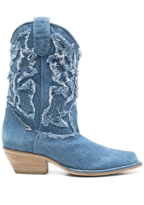 Vic Matie 50mm Westy boots - Blue