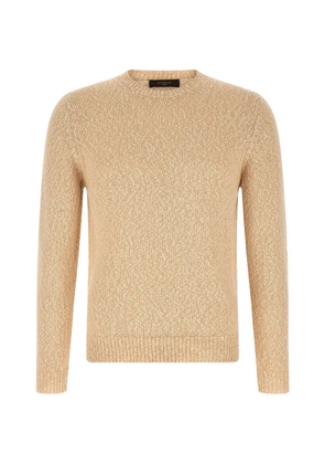 Zanone two-tone crew-neck sweater - Neutrals