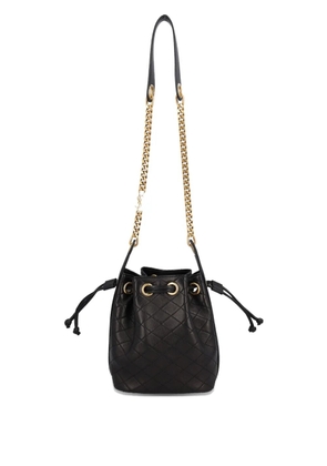 Saint Laurent Cassandre quilted bucket bag - Black