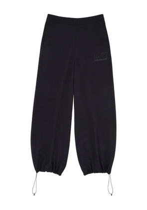 MM6 Maison Margiela X Salomon drawstring-cuff logo-print trousers - Blue