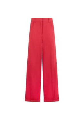 Philosophy Di Lorenzo Serafini cuffed five-pockets trousers - Red