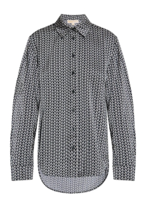 Michael Michael Kors geometric-print shirt - Black