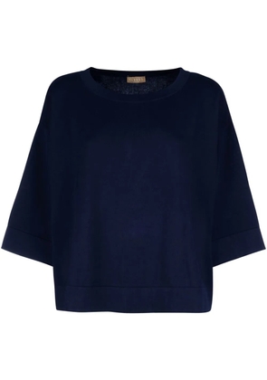 CLOUDS oversize t-shirt - Blue