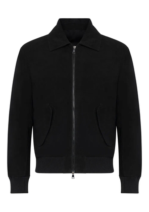 FRANZESE COLLECTION zip leather jacket - Black