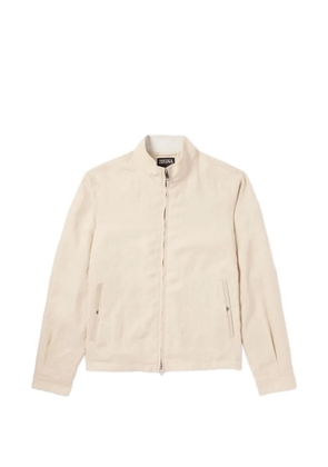 Zegna zip jacket - Neutrals