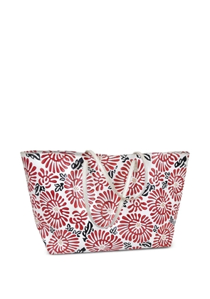 Fendi Pre-Owned 2000s graphic-print tote bag - White