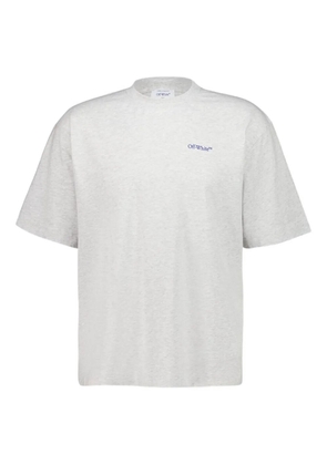 Off-White scribble skate cotton T-shirt - Grey