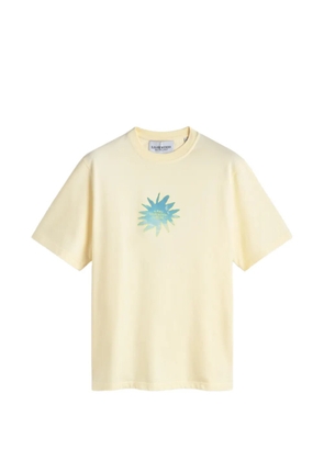LES HÉRITIERS x Mas Sorrer Sunset printed T-shirt - Yellow