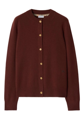 Burberry button-up cardigan - Brown