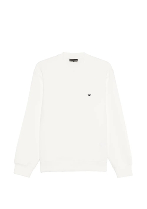 Emporio Armani logo detail sweatshirt - Neutrals