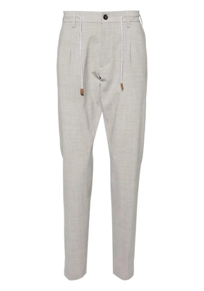 Eleventy tapered trousers - Grey