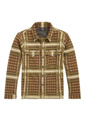Ralph Lauren RRL checked cotton shirt - Brown