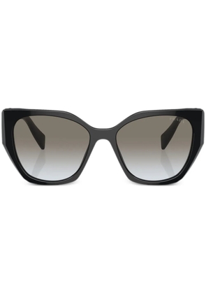 Prada Eyewear Prada PR 19ZS overvsize frame sunglasses - Black