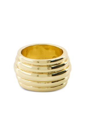 ANINE BING ribbed gold ring