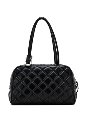 Marc Jacobs The Quilted Leather Dual Satchel bag - Black