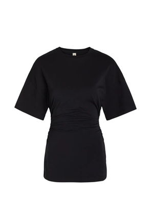 AKYN Harper ruched T-shirt - Black