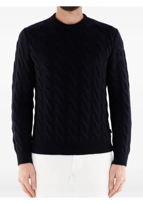 Jacob Cohën cable-knit sweater - Black