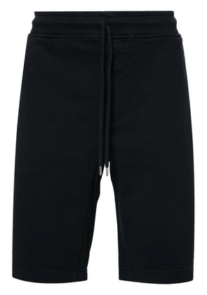 C.P. Company logo-embroidered cotton shorts - Blue