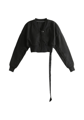 Rick Owens DRKSHDW Flight Jkt cropped jacket - Black