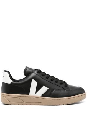 VEJA V-12 leather sneakers - Black