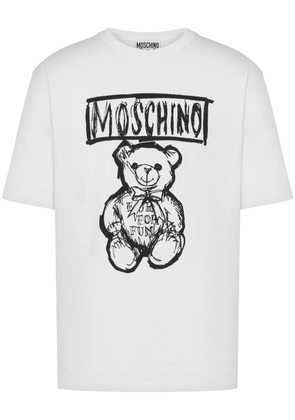 Moschino teddy bear cotton T-shirt - White