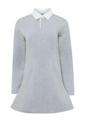 JW Anderson long-sleeve polo dress - Grey