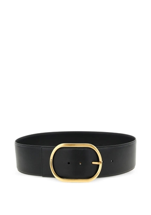 PINKO buckled leather belt - Black