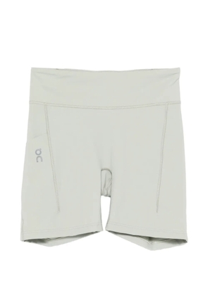 On logo-print performance short - Green