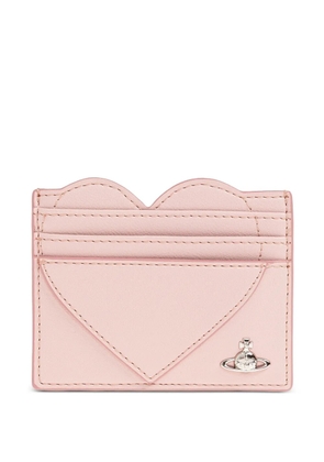 Vivienne Westwood heart card wallet - Pink