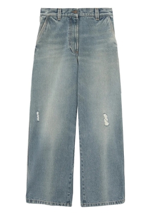 Palm Angels Paris wide-leg jeans - Blue