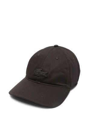 Lacoste tonal logo baseball cap - Brown