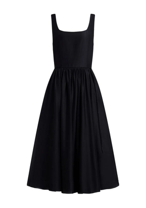 12 STOREEZ square-neck midi dress - Black