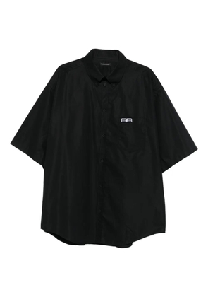 Balenciaga logo short-sleeve shirt - Black