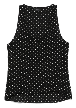 WARDROBE.NYC silk tank top - Black