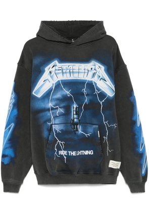 Represent x Metallica Ride The Lightning hoodie - Grey