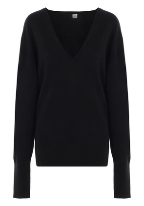 TOTEME V-neck sweater - Black