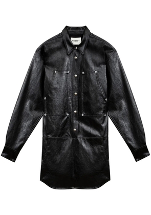 MARANT ÉTOILE Ayali faux leather dress - Black