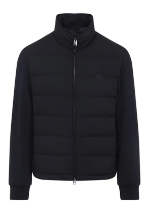 Brioni quilted high-neck jacket - Blue