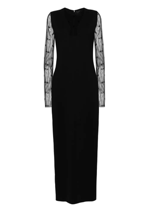Givenchy 4G-motif crepe maxi dress - Black