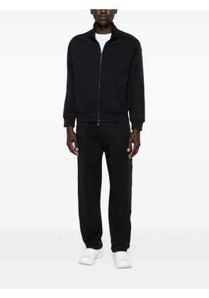 Emporio Armani zip detail sweatshirt - Black